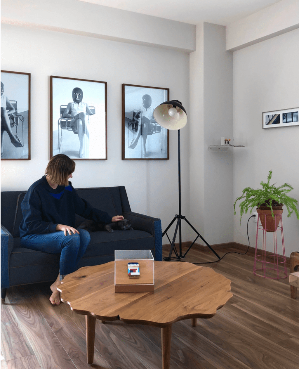 At home with POLINA STROGANOVA